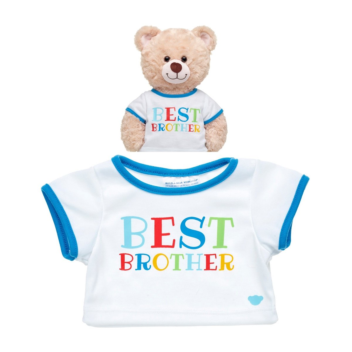 Polera Mejor Hermano Build-A-Bear